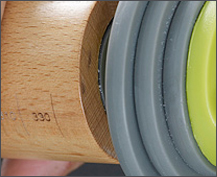 Joseph 厚度可調桿麵棍(彩色) 調桿麵棍 麵棍 櫸木 高延展性 可更換墊片 調整麵團厚度 側邊輔助刻度 